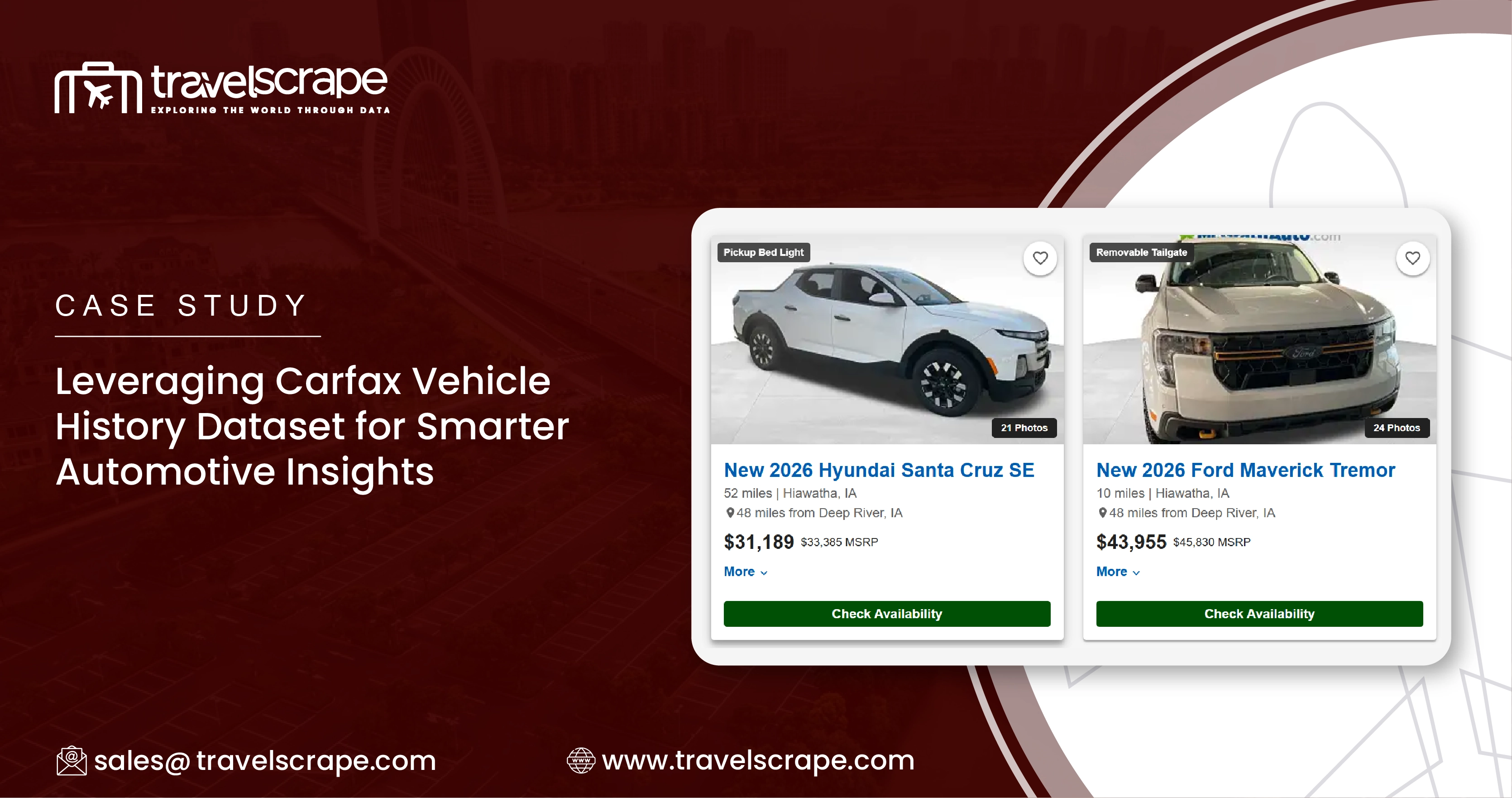 Leveraging Carfax Vehicle History Dataset